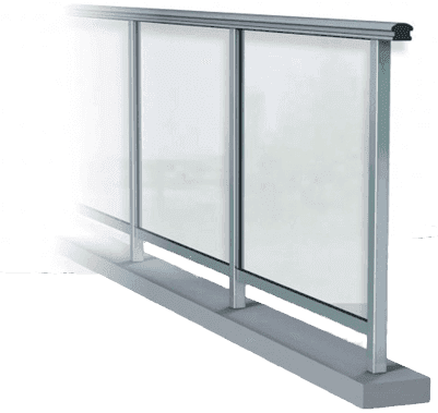 Glazed — Aluminium Balustrades