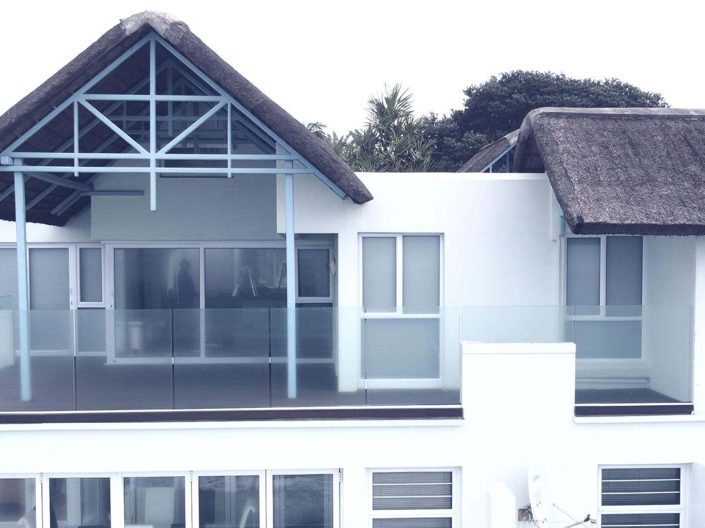 Channel glass balustrade